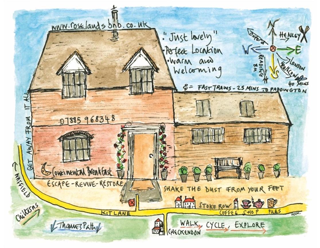 Roselands B&B Henley On Thames Duffield Ngoại thất bức ảnh